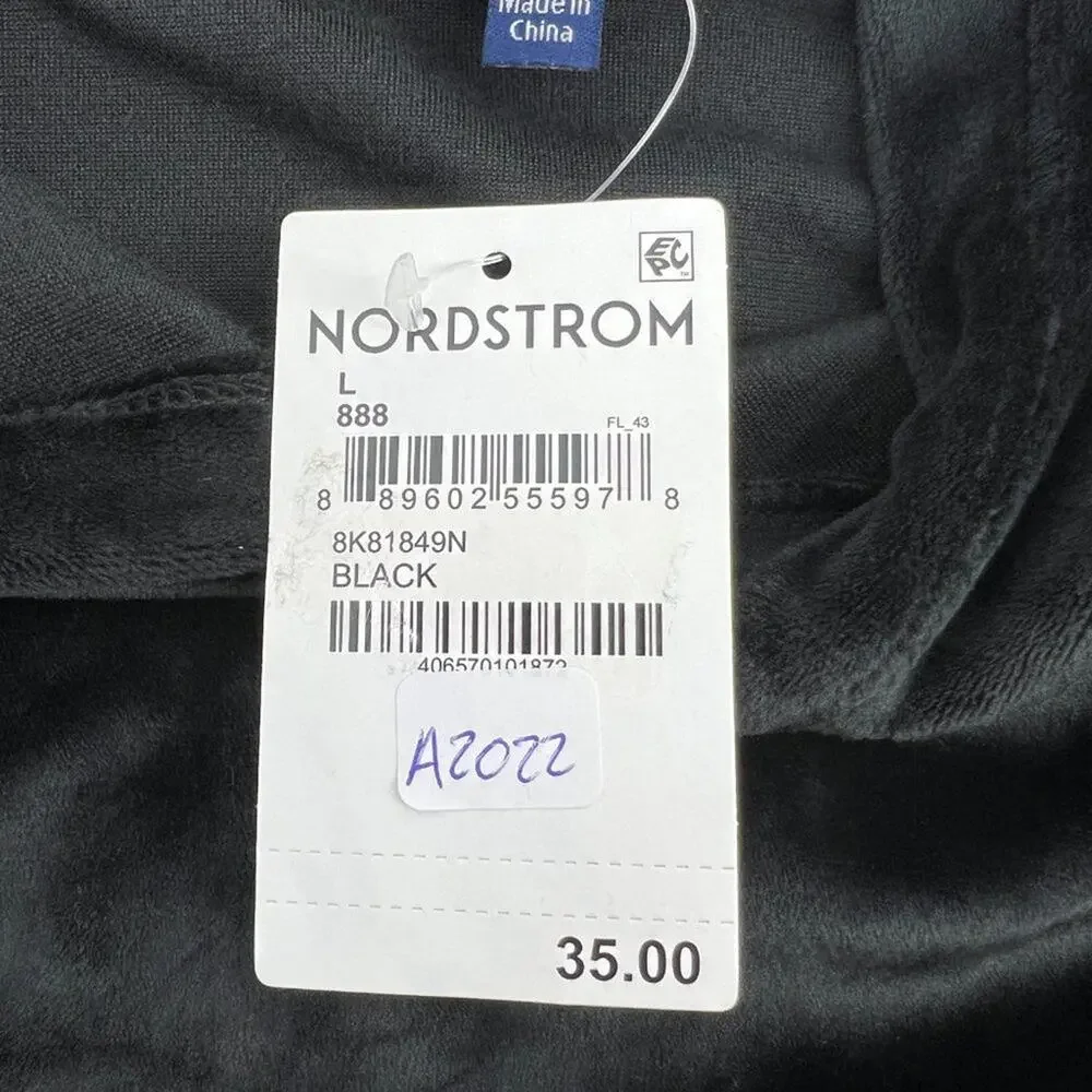 Freshman Kids' Girls Velour Hoodie Sweatshirt Pullover In Black L (12/14) NWT - Picture 5 of 5